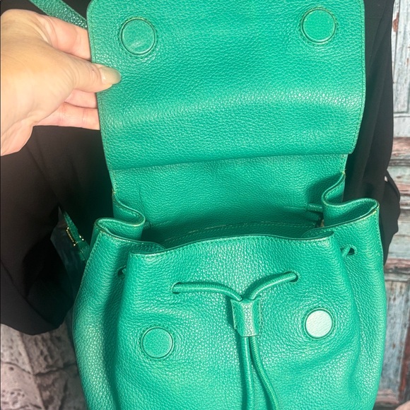 Dolce & Gabbana Sicily Leather Backpack in Rare Green, good used condition - Picture 15 of 16